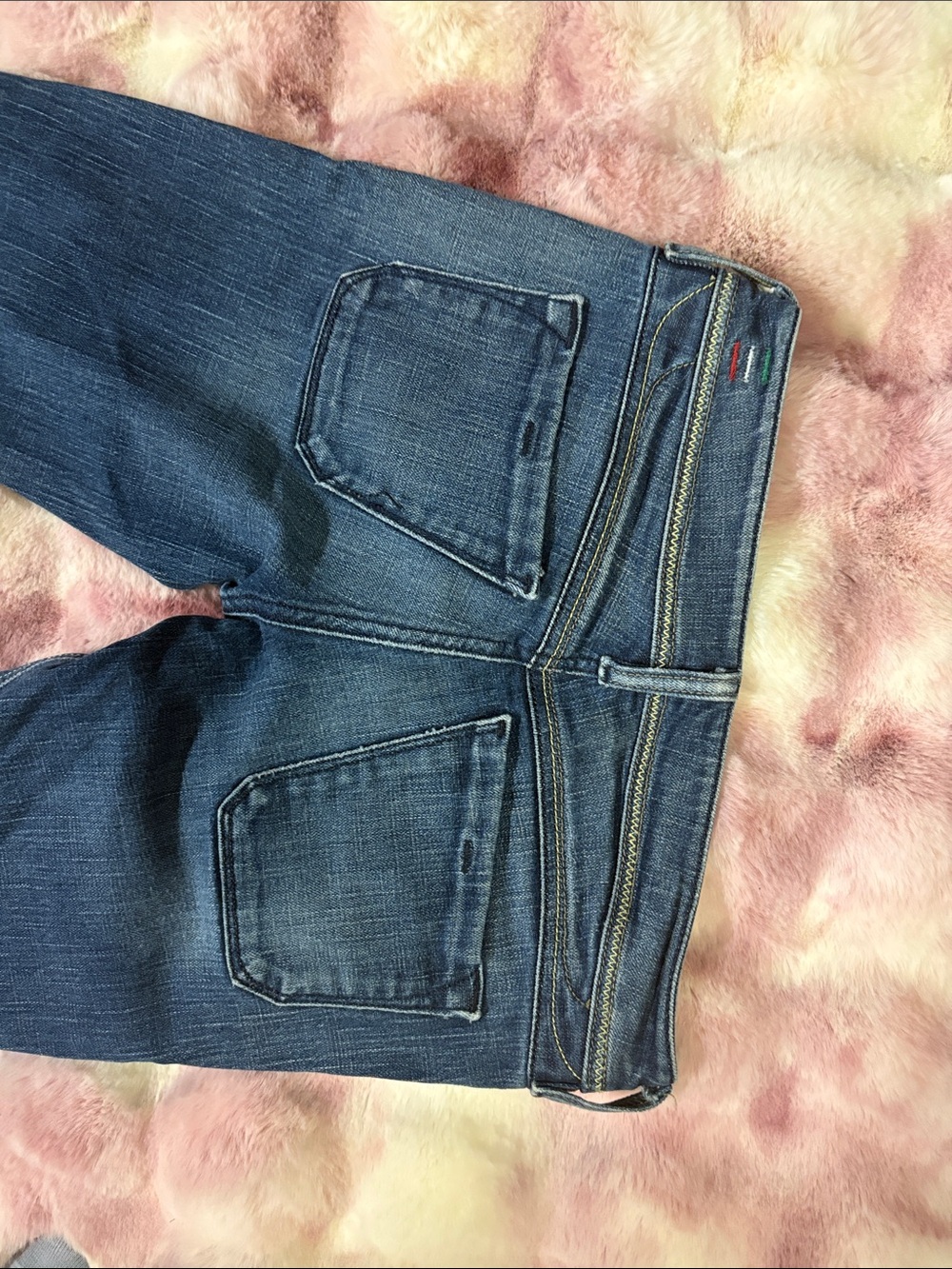 Women’s Diesel Mid-Rise Straight Leg Jeans - Blue size 27 - Picture 5 of 6